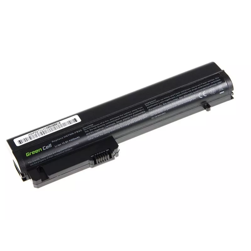 Green Cell akumuliatorius nešiojamam kompiuteriui (atitinka HP RW556AA, HP HSTNN-C48C) – Ličio jonų, 6 elementai, 4400 mAh, juoda – tinka HP 2510p, Business Notebook nc2400, EliteBook 2530p