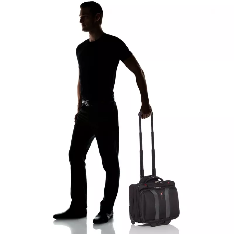 Dėklas ant ratų Wenger SwissGear 600659, pilkas, iki 17 colių