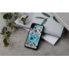 Apsauginis dėklas iKins iPhone XR — Juodas Poppin Rock dizainas