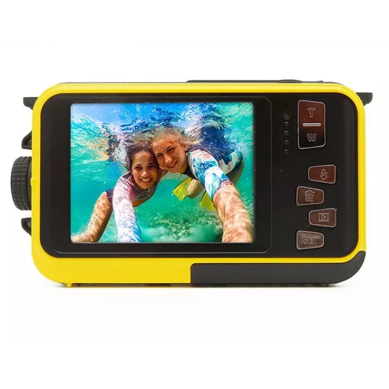 Vandens fotoaparatas Easypix Aquapix W2024-Y SPLASH (geltonas) (10067)