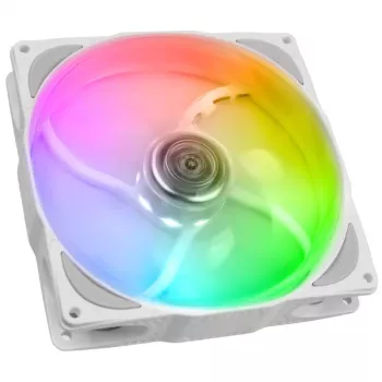 Aušintuvo ventiliatorius NoiseBlocker NB-eLoop X B14-P ARGB PWM 140 mm baltas