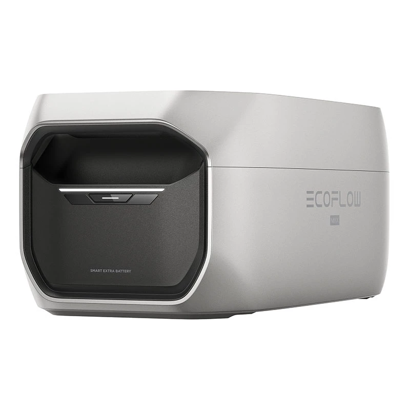 Akumuliatorius EcoFlow DELTA 3 Max Plus Smart Extra Battery – LiFePO4 2048 Wh, juodas