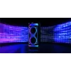 Nešiojamas garsiakalbis MANTA SPK0601B100, 100 W, Bluetooth, karaoke, belaidis mikrofonas, baterija, ekvalaizeris, disko apšvietimas