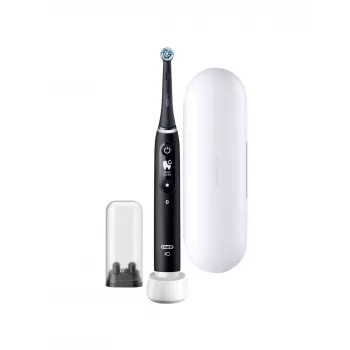 Oral-B IO6 elektrinis dantų šepetėlis su kelioniniu dėklu Black Onyx