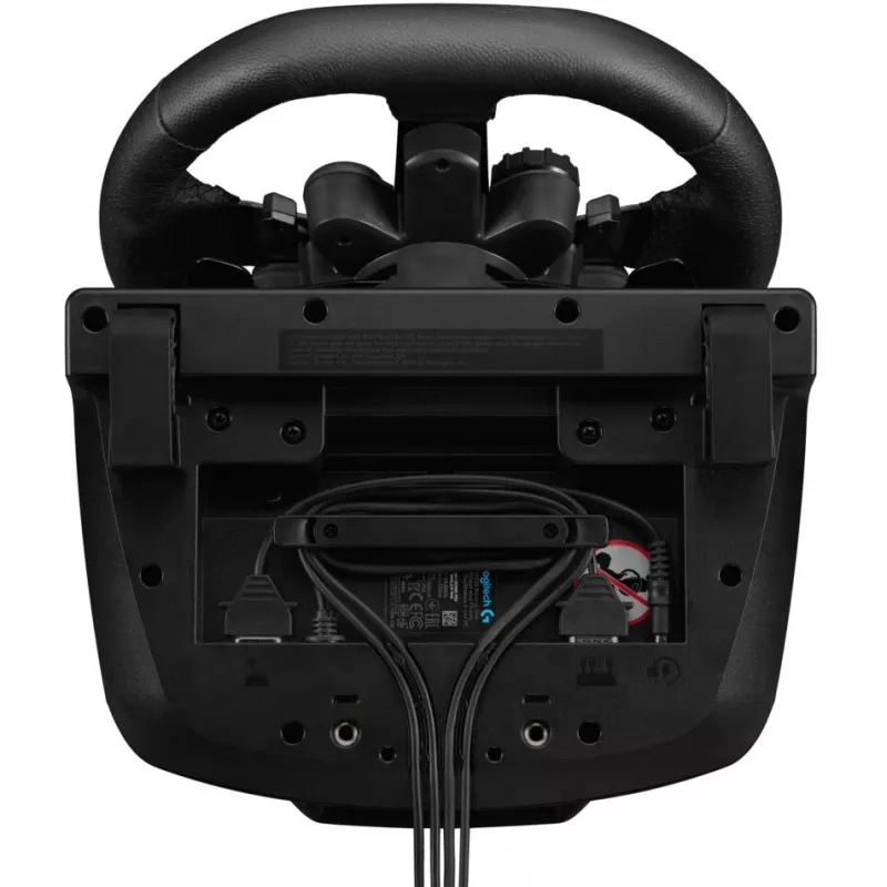 Logitech G G923 SE Vairas su pedalais ir svirtimi Juodas USB 2.0 PC, PlayStation 4, PlayStation 5 (991-000531)
