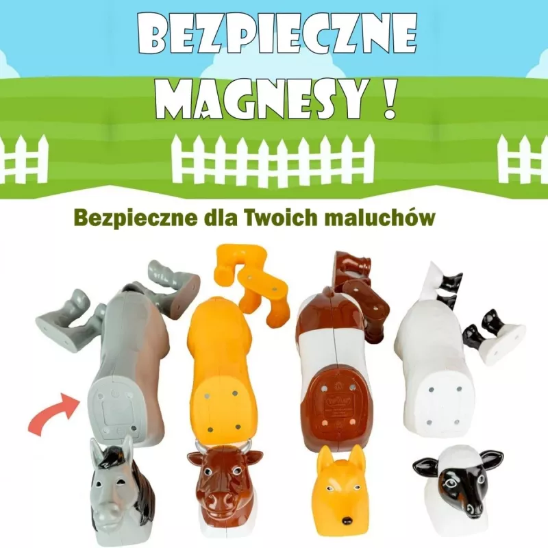 Malblo Magnetiniai Ūkio Gyvūnai Rinkinys