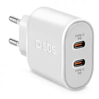SBS TETRPD20CCW Įkroviklis mobiliesiems prietaisams Baltas Vidaus (TETRPD20CCW)