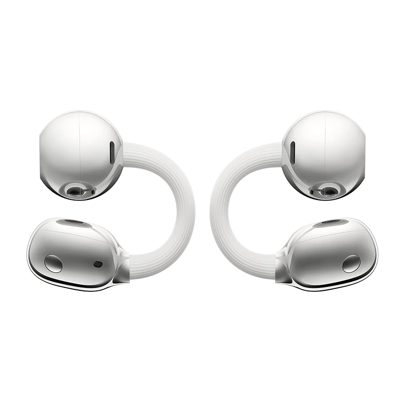 Ausinės HUAWEI FreeClip 2 — TWS belaidės į ausį, Baltos, 129 g