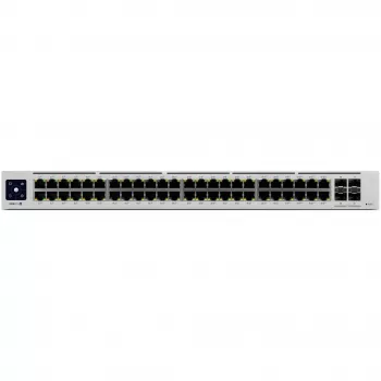 Ubiquiti UniFi USW-PRO-48 valdomas tinklo jungiklis L2/L3 Gigabit Ethernet (10/100/1000) 1U sidabrinis