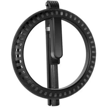 LogiLink išmaniojo telefono žiedinė šviesa su selfie lazda ir trikoju, 20 cm (AA0156)