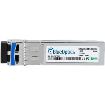 Skaidulinės optikos siųstuvas-imtuvas BlueOptics GLC-2BX-U-40KM-BO 1250 Mbit/s cSFP