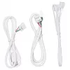 USB ir PWM šakotuvas Lian Li EDGE HUB EG-HUB01W — 4× USB, 6× PWM, baltas