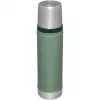 Termosas STANLEY The Legendary Classic Bottle 0.6L žalias – izoliuotas vakuuminis butelis, 600 ml