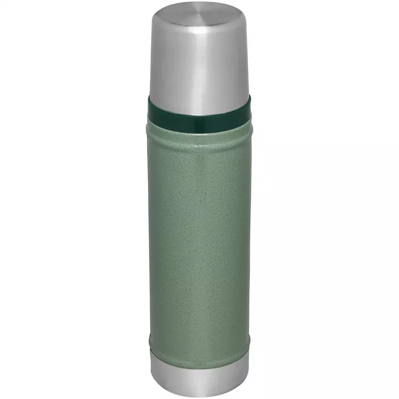 Termosas STANLEY The Legendary Classic Bottle 0.6L žalias – izoliuotas vakuuminis butelis, 600 ml