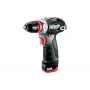 Gręžtuvas su pistoline rankena Metabo PowerMaxx BS BL Q, 12V, 2Ah, 1500 aps./min., 900g
