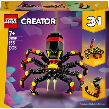 LEGO Creator 3-in-1 pastatomas voras 31159 – 153 detalės, nuo 7 metų, 110×150×50 mm