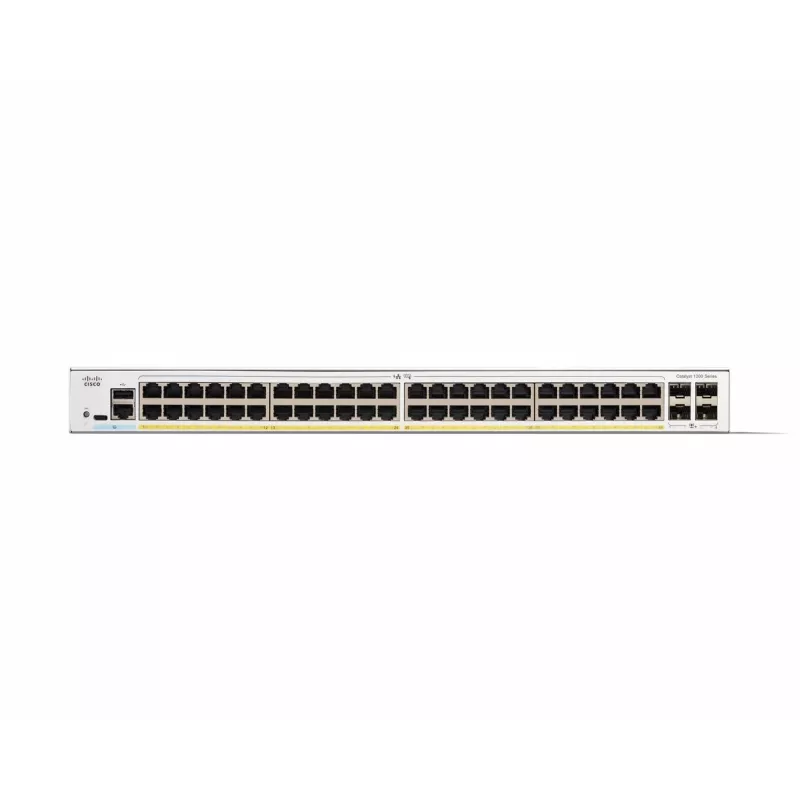 Valdomas jungiklis Cisco Catalyst 1200-48P-4X 48 prievadų GE PoE 4x10GE SFP+