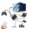 HDMI vaizdo jungiklis MEDIA-TECH MT5207, 3 HDMI įėjimai, 1 HDMI išėjimas, juodas