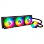 Montech Hyper Flow ARGB 360 mm juodas – AIO vandens aušintuvas procesoriui