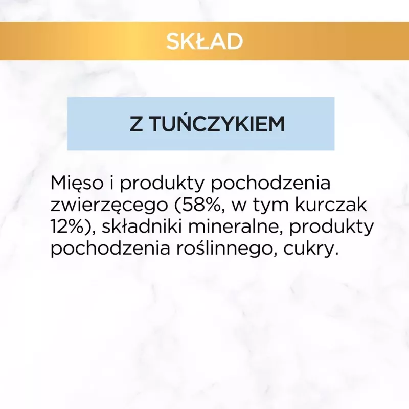 Purina Gourmet Gold putėsiai su tunu, šlapias kačių ėdalas, 85 g