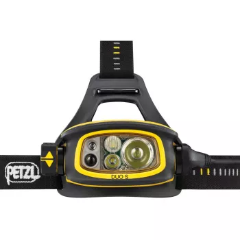 Priekinė lemputė Petzl Duo S Juoda Geltona