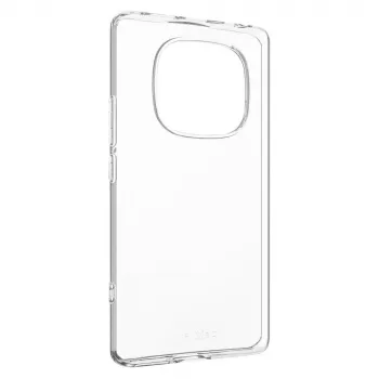 Kietas dangtelis FIXED, skirtas Xiaomi Redmi Note 14 Pro 4G, skaidrus TPU apsauginis dėklas
