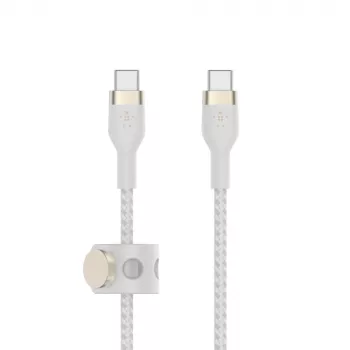 Belkin BOOSTCHARGE PRO Flex USB laidas 3 m USB 2.0 USB-C baltas (CAB011BT3MWH)