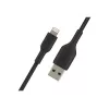 Pintas USB-Lightning kabelis 1m Juodas