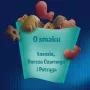 Felix Party Mix Ocean Mix skanėstai katėms 60 g – jūros gėrybių skonio traškūs kąsneliai suaugusioms katėms