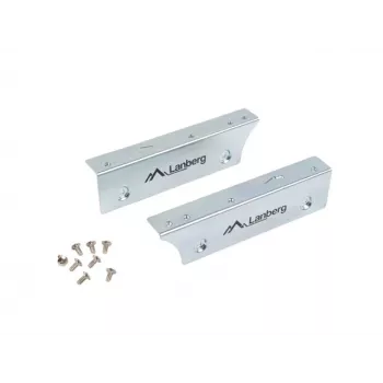Lanberg IF-35-25 – universalus laikiklis 2,5 colio kietajam diskui arba SSD, metalinis, sidabrinis, 16 mm