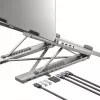 UNITEK reguliuojamas nešiojamojo kompiuterio stovas su USB-C stotele