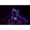 Ausinės Razer Kraken Kitty V2 - Pokemon Gengar Ed. laidinės, žaidimams, USB Type-A, rožinės