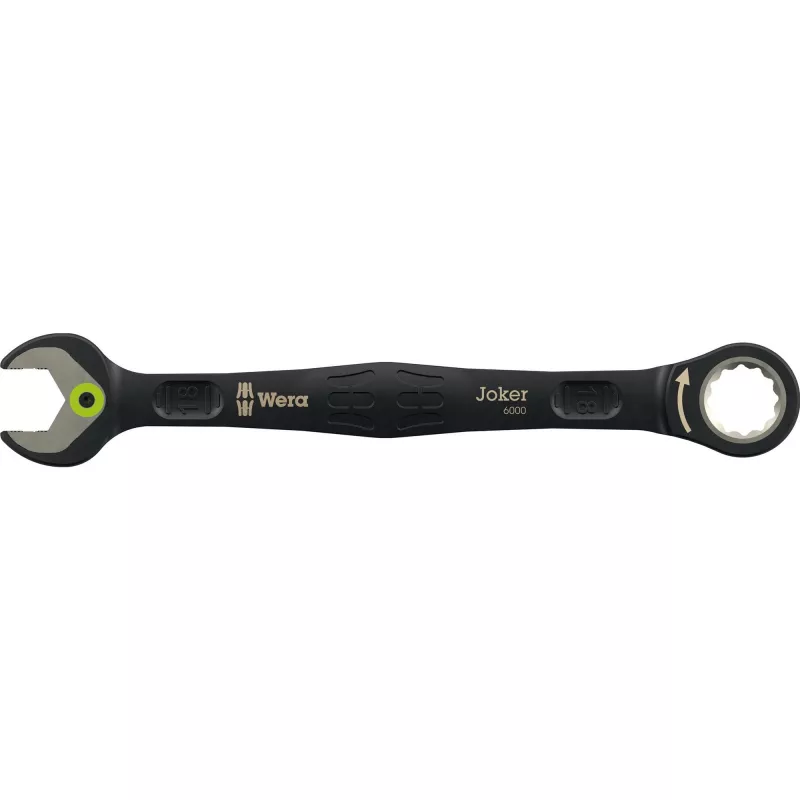 Wera 6000 Joker Black Edition terkšlinių kombinuotų veržliarakčių rinkinys, 11 vnt.