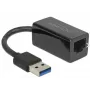 Doko stotelė nešiojamam kompiuteriui DeLOCK 65903 USB Type-A, juoda