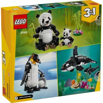LEGO CREATOR 3 IN 1 31165 Pandų šeima