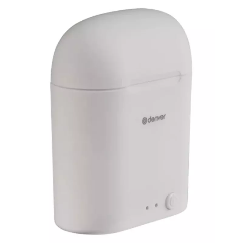 Belaidės ausinės Denver TWE-46WHITE