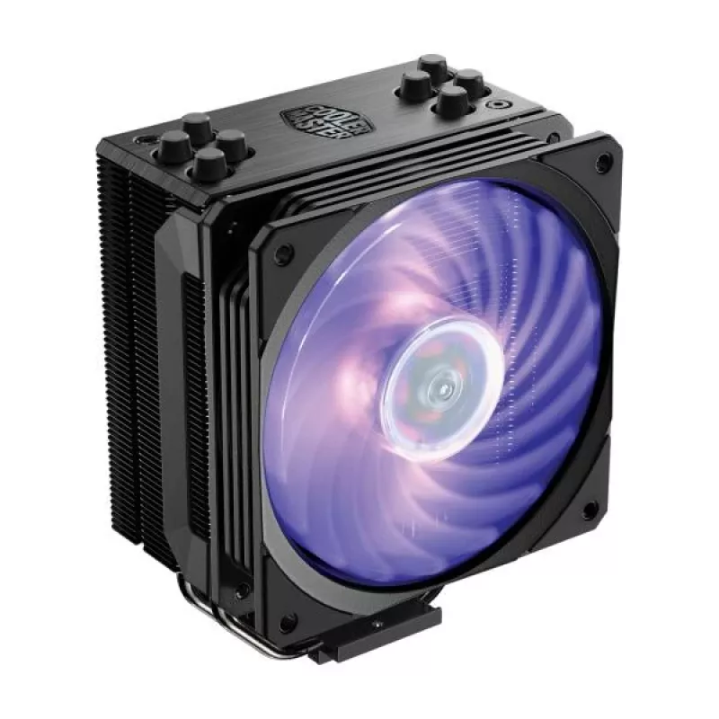 Cooler Master Hyper 212 RGB Black Edition aušintuvas 12 cm ventiliatorius 650-2000 RPM