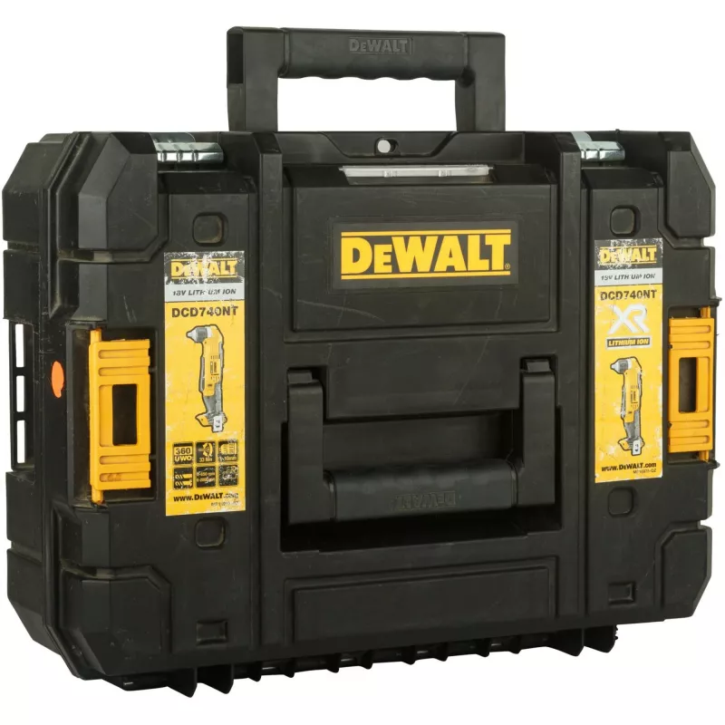 DeWALT DCD740NT-XJ gręžtuvas 2000 aps./min. Bepaketis 1,3 kg Juodas, Geltonas