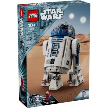 LEGO statomas droidas R2-D2 rinkinys 75379 – 1 050 detalių, 10+ metų, 160×110×240 mm, 0,24 kg