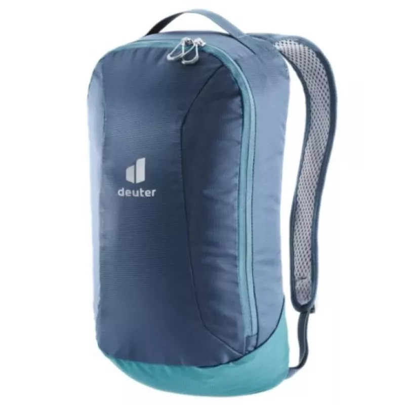 Kūdikio nešimo kuprinė Deuter Kid Comfort Pro, mėlyna, poliamidas, max 22 kg, skėtis nuo saulės, šoninė kišenė