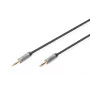 Digitus garso jungiamasis laidas 3,5 mm lizdas – 3,5 mm lizdas 1,8 m juodas