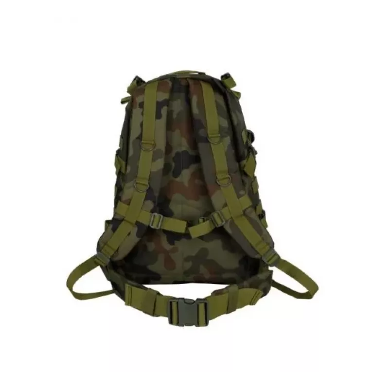 Taktiška kuprinė GFC GFT 3-Day Assault Pack wz.93 Forest Panther — 20 L, nailonas, krūtinės diržas, juosmens diržas