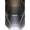 Stovimas serverio stovas Extralink 42U 800x800 juodas, 1400 kg talpa