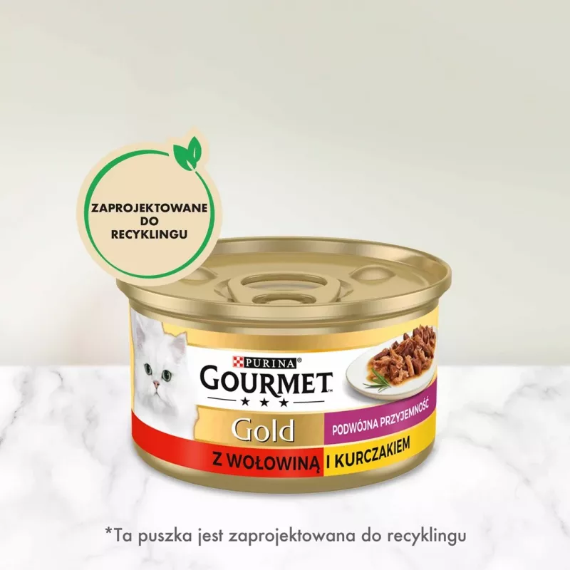 Gourmet Gold - Mix Jautiena ir Vištiena 85g