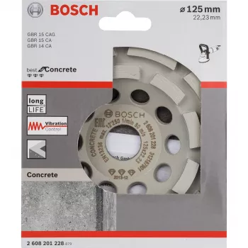 Bosch Best for Concrete deimantinis šlifavimo diskas betonui 2608201228