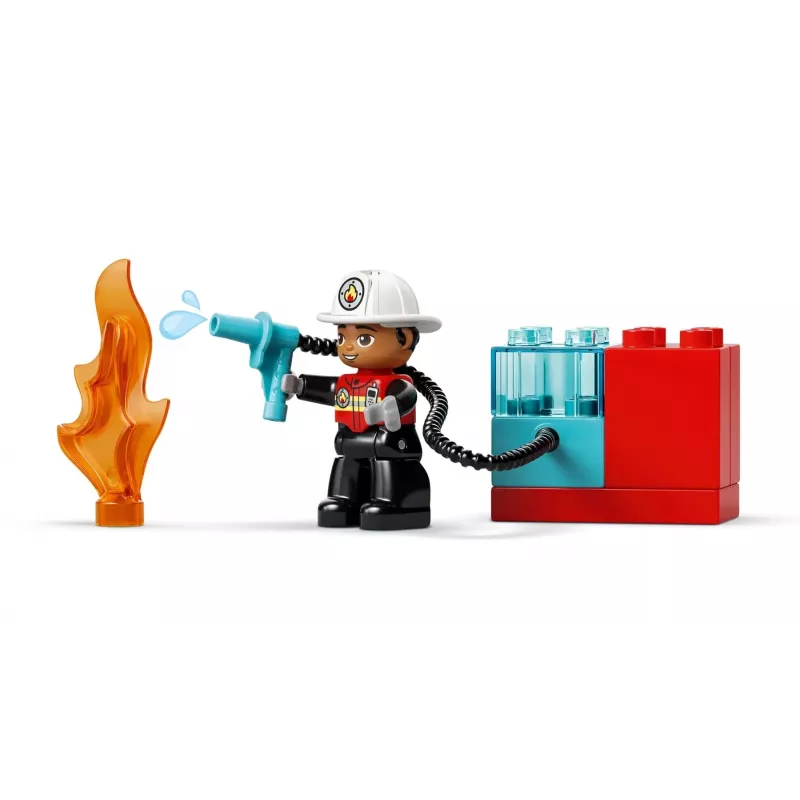 LEGO DUPLO 10473 Gaisrinis automobilis su žarna ir ugniagesiu