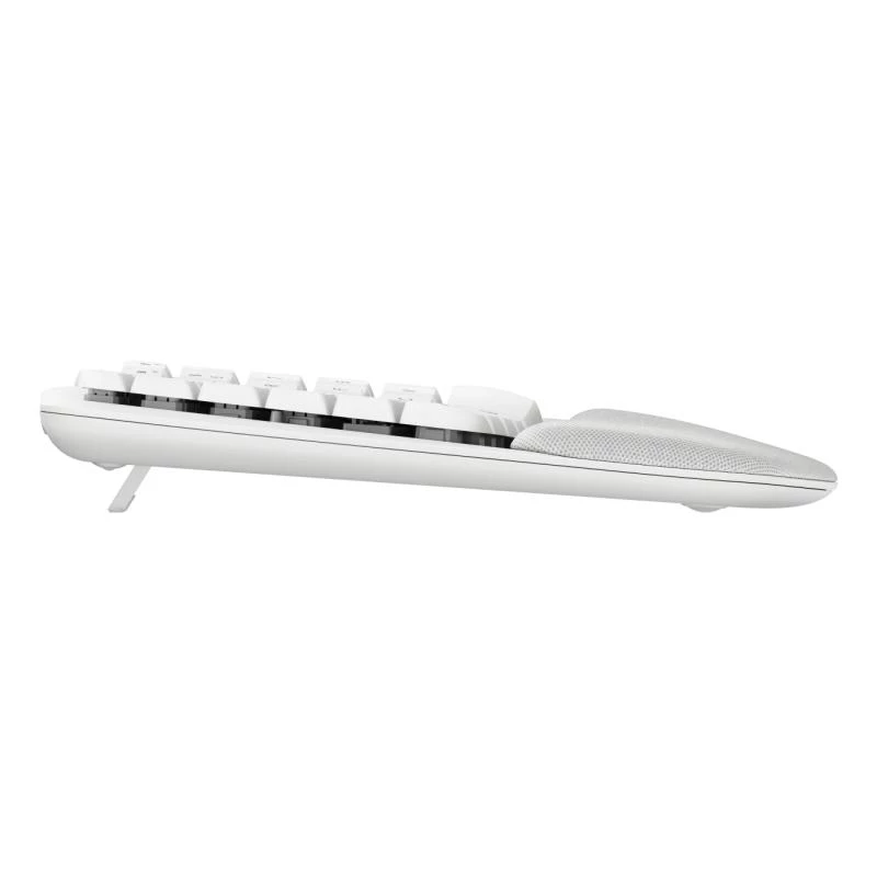 Logitech Wave Keys belaidė ergonominė klaviatūra RF Wireless Bluetooth QWERTZ vokiška balta