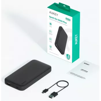 Nešiojamas įkroviklis PowerBank Aukey PB-Y46P 10000mAh