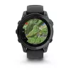 Garmin Fenix E 3.3 cm (1.3 inch) AMOLED 47 mm Skaitmeninis 416 x 416 pikselių Liečiamas ekranas Juodas Wi-Fi GPS (palydovas)