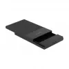 Išorinis dėklas HDD/SSD DeLOCK 42011 Juodas 2,5 colio SATA III 5 Gbit/s
